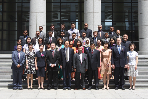 yl6809永利代表应邀参加商务部援外培训工作经验交流会